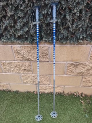 Esquís Rossignol Open 100, 170 cm. Bastones, funda