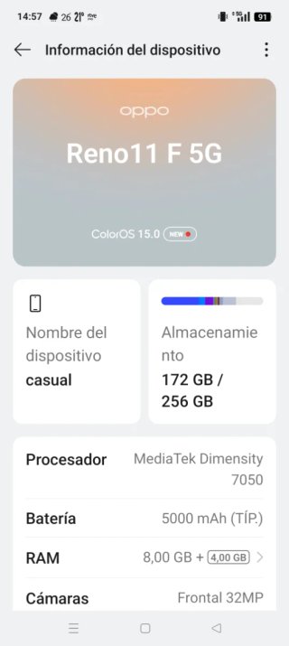 OPPO Reno 11 F 5G