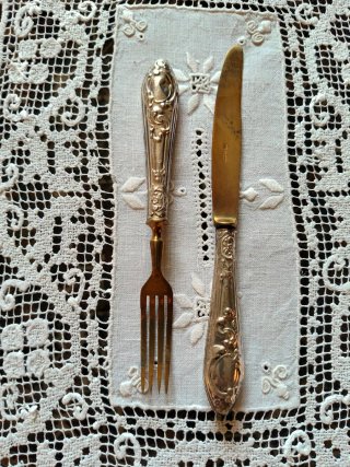 Set frutta/dolce Argento