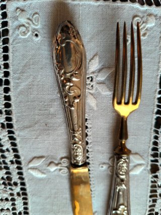 Set frutta/dolce Argento