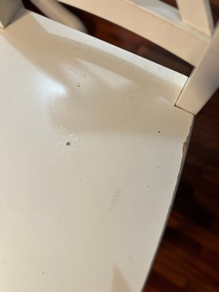 Mesa redonda extensible IKEA INGATORP + 4 sillas