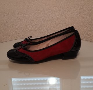 Zapatos de ante y charol Frank by Co. Desing