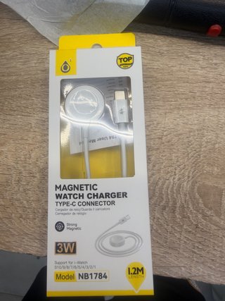 Cargador Magnético Reloj Type-C 3W