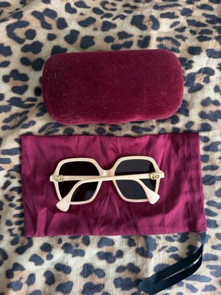 Gafas de Sol Gucci Cuadradas Rosa