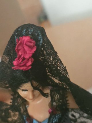 Muñeca Española Aviá-Carbó Irrompible con chapa