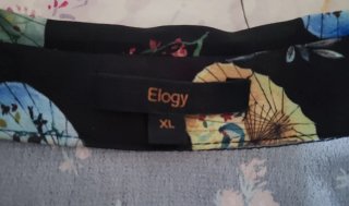 Vestido camisero Elogy estampado paraguas