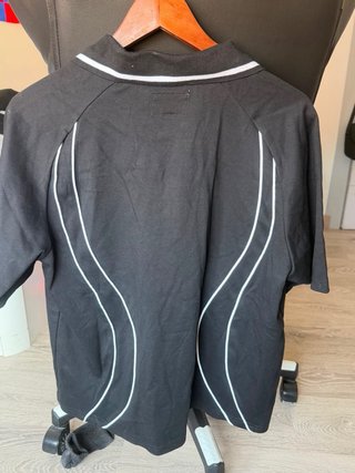 Camisa Polo Corteiz Negra