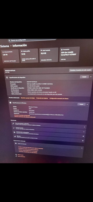 PC Gaming i7 Gama Alta Completo