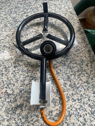 Paellero Gas Garcima Negro