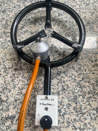 Paellero Gas Garcima Negro