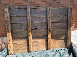 Trillo antiguo para restaurar