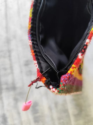 Bolso artesanal étnico boho multicolor