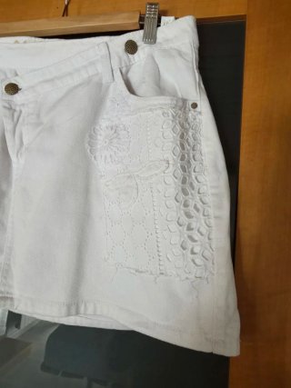 Minifalda Desigual Blanca