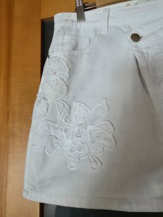 Minifalda Desigual Blanca
