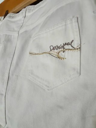 Minifalda Desigual Blanca
