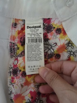 Minifalda Desigual Blanca