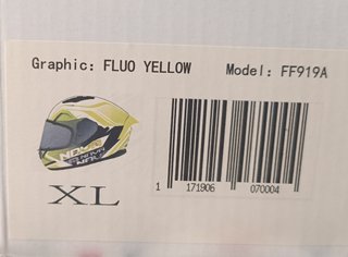 Casco Integral NAVA  a estrenar. Talla XL