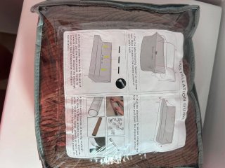 Funda sofá cama TIANSHU sin brazos (café)