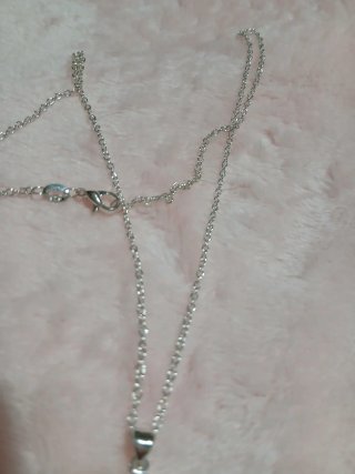 Collar Osito Corazones Plata 925