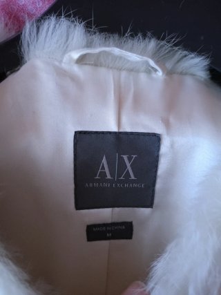 Giacca A|X Armani Exchange Pelliccia Coniglio