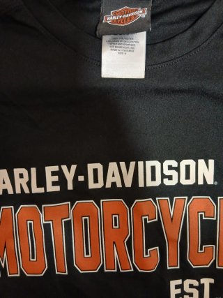 Camiseta Harley-Davidson Motorcycles Est. 1903 Neg