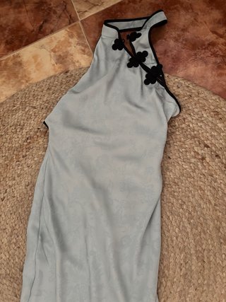 Vestido largo estilo oriental