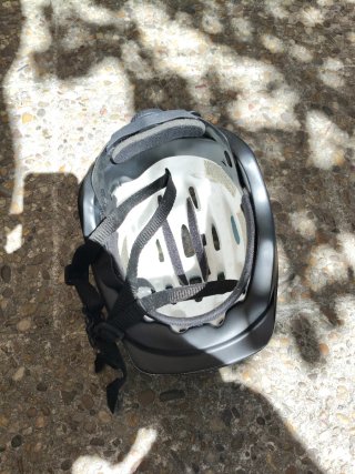 Casco infantil azul