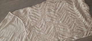 Vestido Bershka blanco talla única