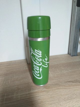Borraccia Coca Cola Life verde