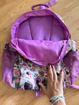 Mochila Totto Perritos y Gatitos Multicolor