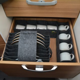Organizador de Tazas / Vasos para Camper Caravana