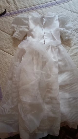 Vestido de Comunión Blanco con Accesorios
