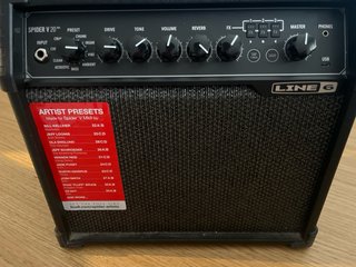 Amplificador Line 6 Spider V 20 MkII