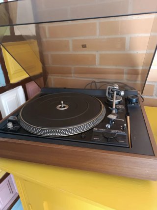 Tocadiscos Dual Negro