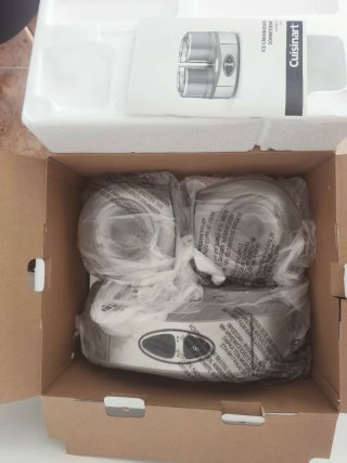 Máquina de helados Cuisinart doble