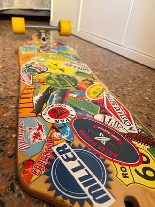 Longboard Miller Travel Stickers 41" Freestyle