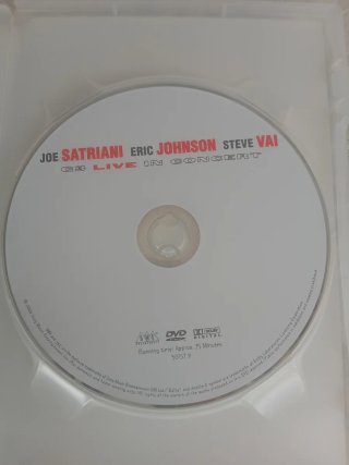 Steve Vai, Joe Satriani y Eric Johnson Dvd Live