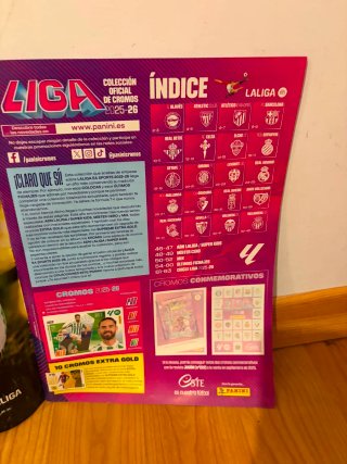 Album de fútbol se venden los 3