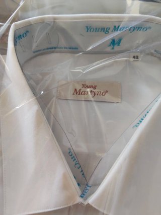 Camisa Young Martyno Talla 42 Blanca sin estrenar