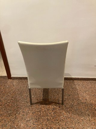 3 Sillas Blancas para Retapizar