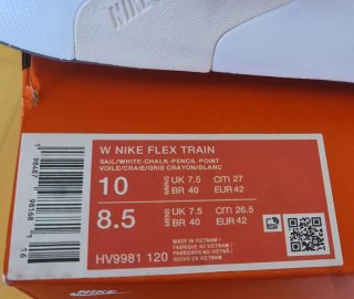 Talla 42 Nike Flex Train  Beige/Blanco