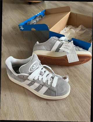 Adidas Campus 00s Gris/Blanco Talla 38