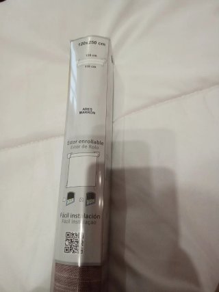 2 estores enrollables, modelo ARES,marrón.120*250.
