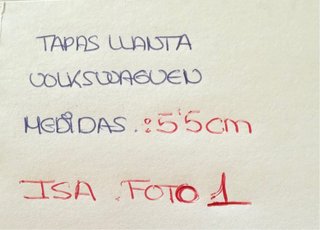 Tapa buje Volkswagen Original