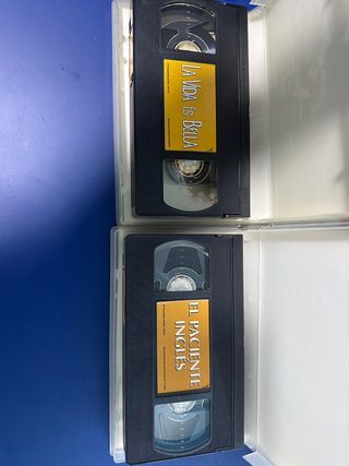 Lote 2 Películas VHS Los Oscar