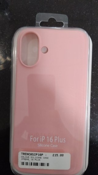 Funda Silicona Trencasi iPhone 16 Plus