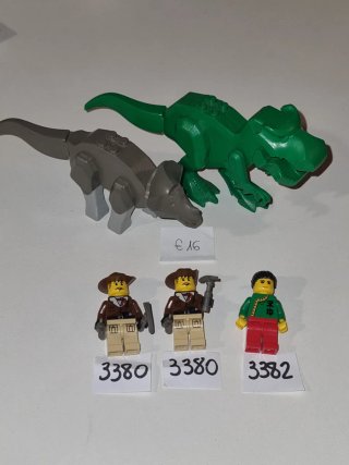 Lego Adventurers Dinosauri e Personaggi