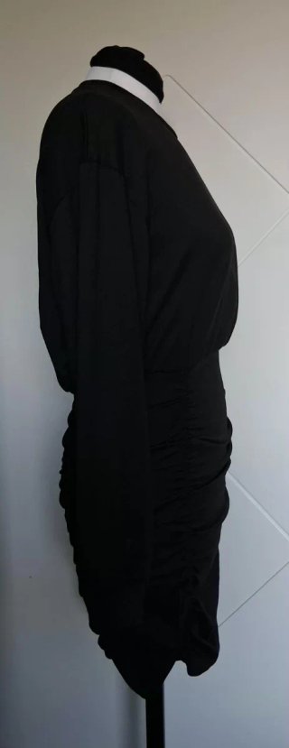 Vestito donna manica lunga nero