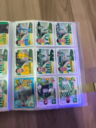 Lote Real Betis - 32 Cromos/Cartas Panini