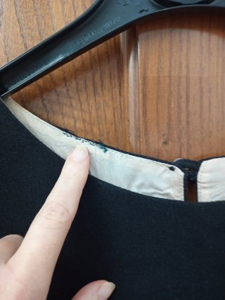 Vestito corto in lino MNG